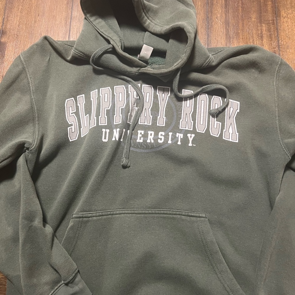 Slippery Rock University Green Hoodie